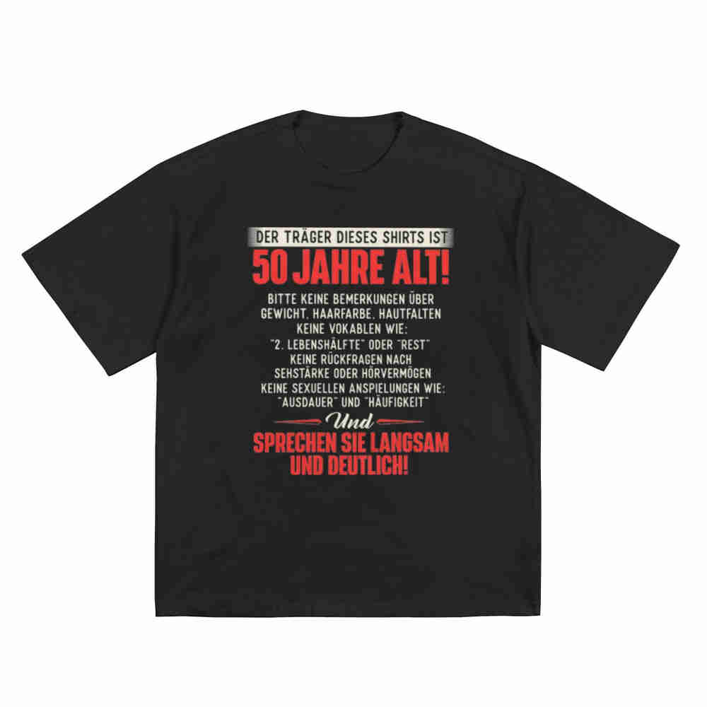 50 Years Old Birthday Joke Short Sleeve Tee 100% Cotton T-Shirt