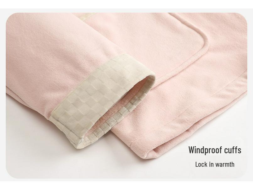 Women's Thickened Coral Fleece Pajamas Set - Long Sleeve, Warm, 2025 New Autumn/Winter Style Homewear