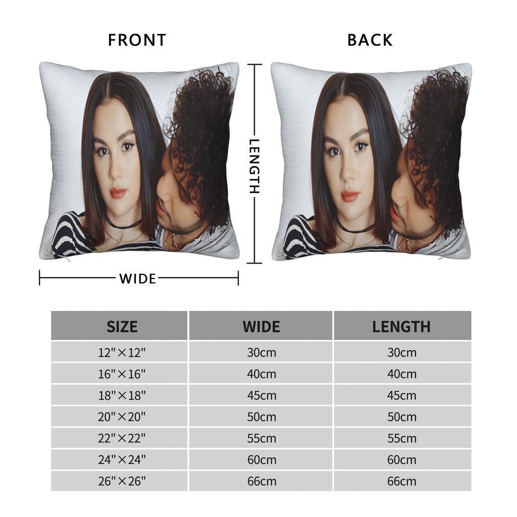 Singer S-Selena G-Gomez I Said I Love You First Pillowcases  Funny Pillow Case For Sofa Home Decor Graphic Pillow Cover
