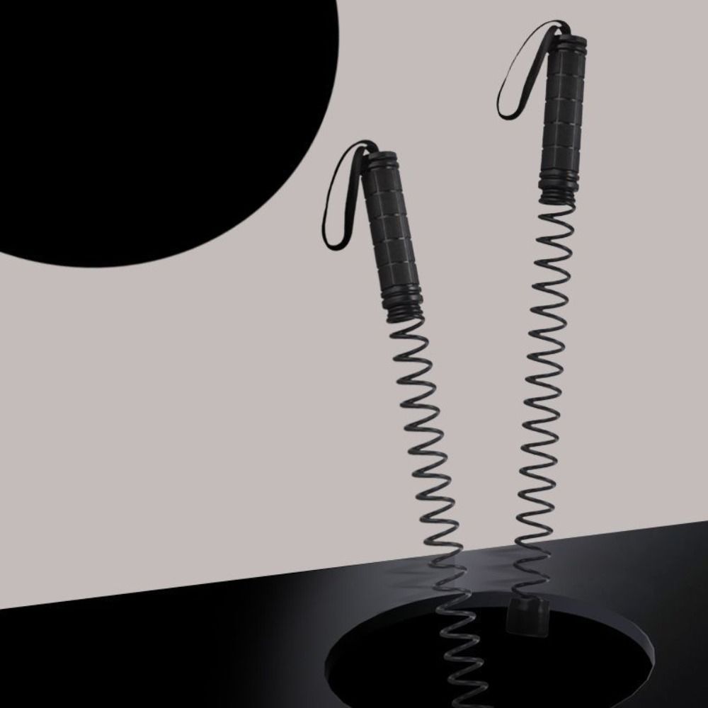 1 pair Stainless Steel Gym Battle Rope Rebound Arm Strength Rope Fitness Equipment