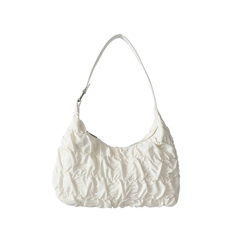 2025 Cloud Plissee Knödel Tasche - Niedliche Windbeutel Unterarmtasche für Studenten