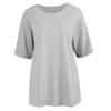 Shop   Women Simple Slim Plain T shirT whiTe Dai Wsh 0240