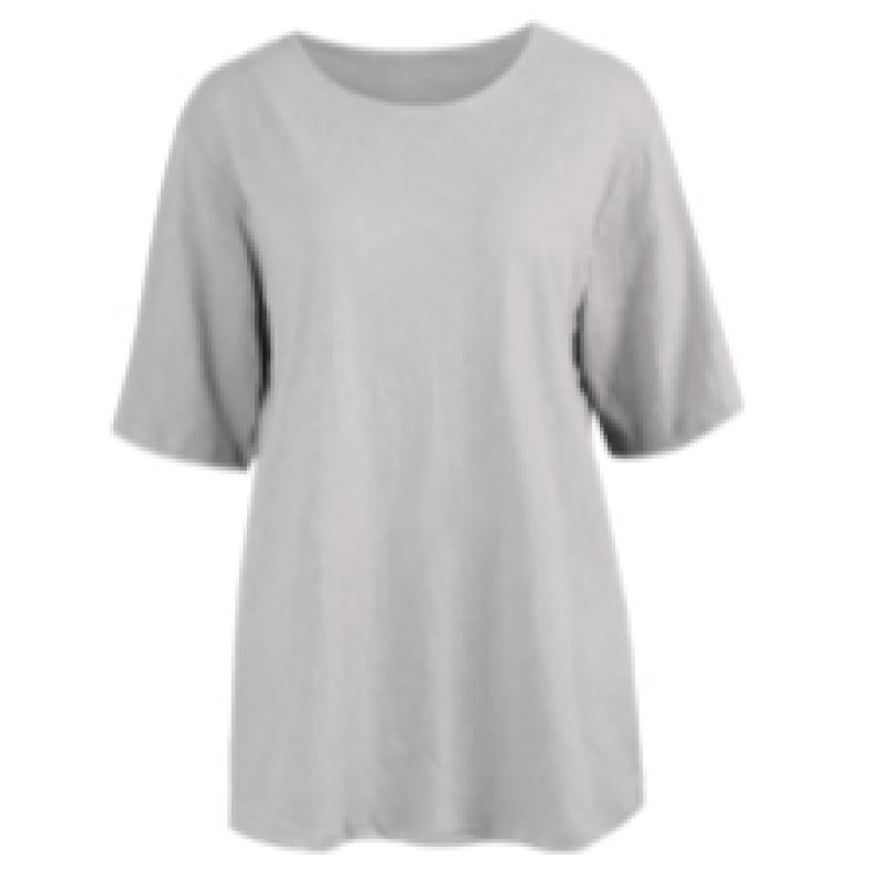 Shop Women Simple Slim Plain T shirT whiTe Dai Wsh 0240