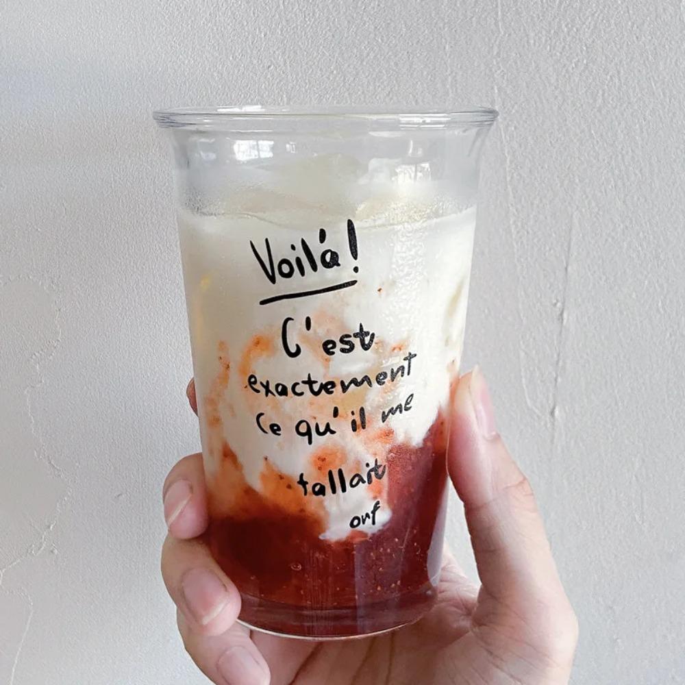 

350 мл Кофейные чашки Прозрачные кофейные кружки Чашки для эспрессо Идеальные стеклянные кружки для чая Горячего напитка Латте Эспрессо Идеальный подарок для друзей 350ml