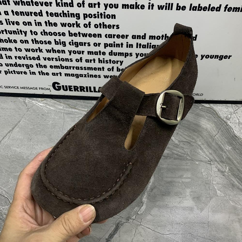 Fashion Women Mullers Plus Size Casual Femle Flat Shoes Leather Women Shoes Deigner Women Loafers