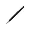 LAMY 2000 Black Fountain Pen - Elegant Fountain Pen with a Durable Polycarbonate Body - 14K Gold Nib (partially Platinum-plated) - Nib Size F