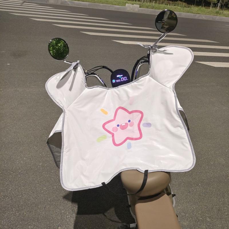 Universal Waterproof Electric Vehicle Windshield Sunshade: Windproof, Heat-Insulating, Thin Style for Motorcycle & Battery Car