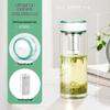 Wanxiang Titanium Silver Antibacterial Single-Wall Glass Bottle