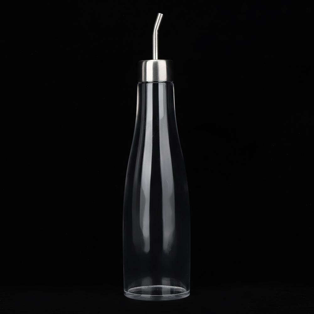 300ml Trwała Akrylowa Butelka na Olej Pojemnik na Płynne Przyprawy Ocet do Użytku Domowego, Restauracyjnego i Kuchennego