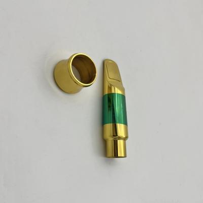 Metalowy ustnik do saksofonu z klipsem z trzciny do saksofonu altowego tenorowego sopranowego rozmiar 56789