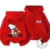 Boys Girls Cute Cartoon Zipper Hoodie Autumn Winter Trendy Fashion Street Style Kids Apparel