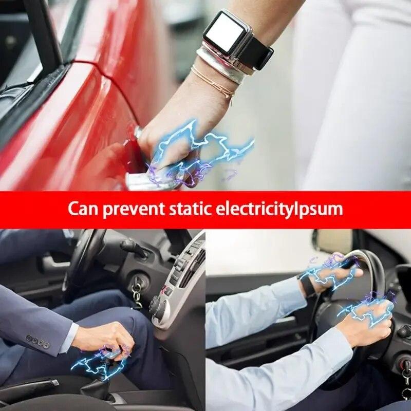 Anti Static Belt Electrostatic Galvanized Iron Chain For Car Vehicle SUV Safe Ground Wire Strap Safe Driving Car Accessories