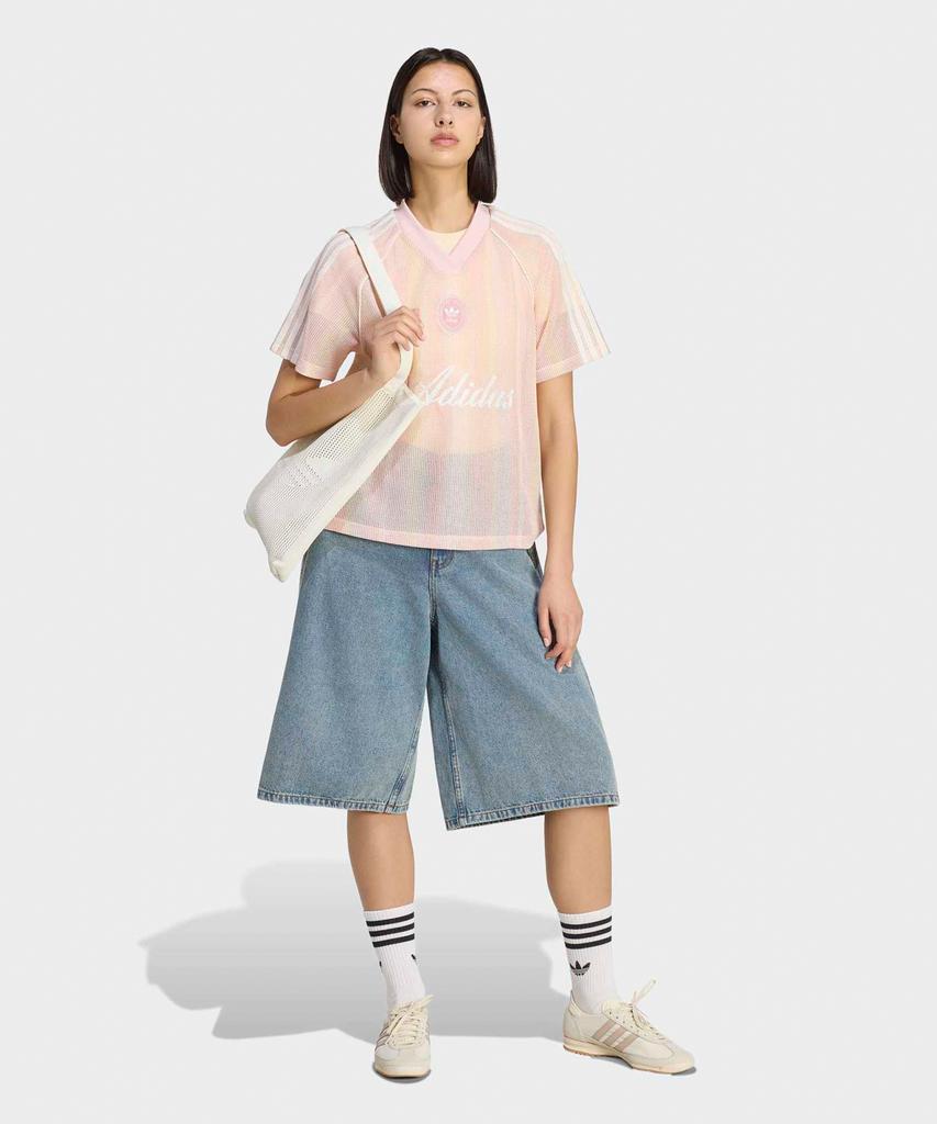 ADIDAS Summer Glow Knit Oversized Jersey - Sandy Pink / Ky3161
