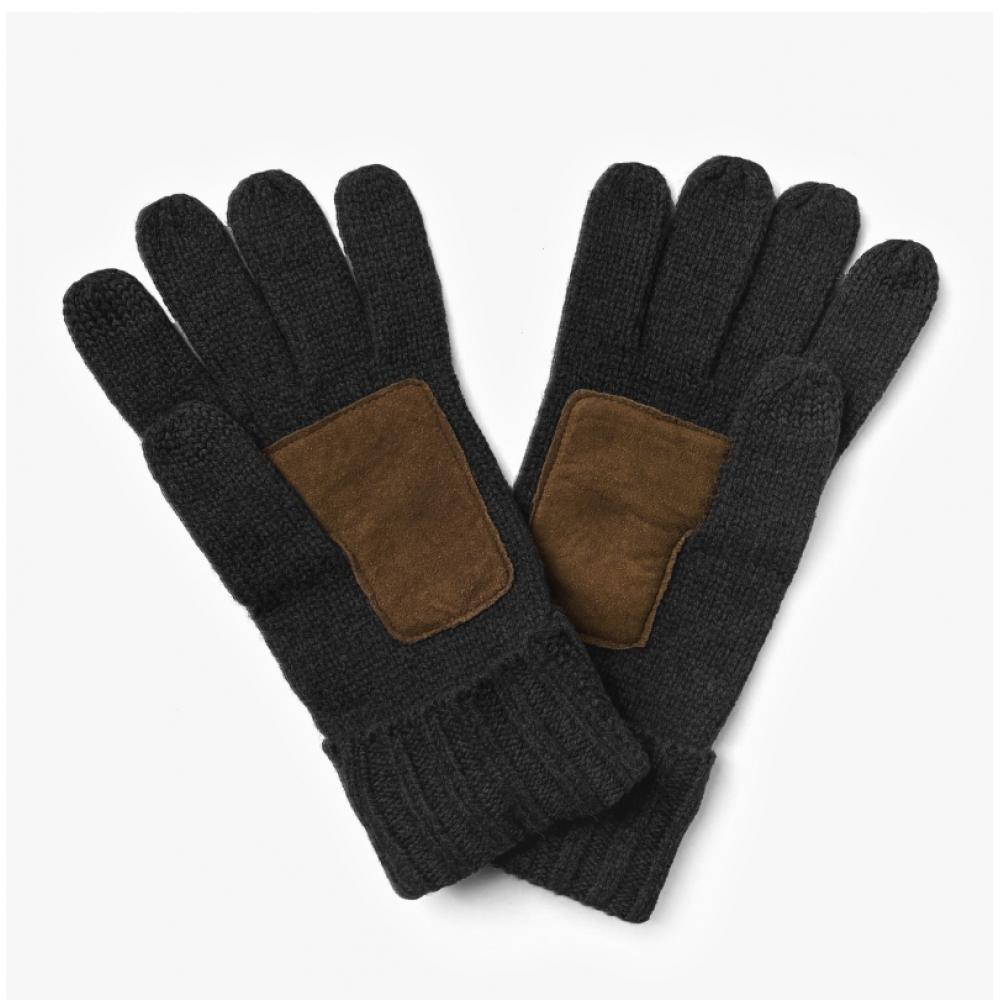 Polo Ralph Lauren Pc0494 012 Pony Touchscreen Leather Patch Gloves