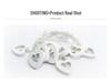 Korean-Style LED Wooden Heart String Lights for Indoor Holiday Decor (10 Battery-Powered Colored Lights)