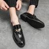 Men's Tassel Loafers - Spring 2024 Leather Dress Shoes for Formal Business and Hairdressers