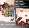 Musical Rotating Christmas Resin Snow Scene Ornament