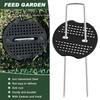 Heavy Duty Verzinkte U-Vormige Tuinpennen Landschap Grondpennen Grasmatpennen Gazon Barrière Bevestigingspennen Schutting Grondnagels