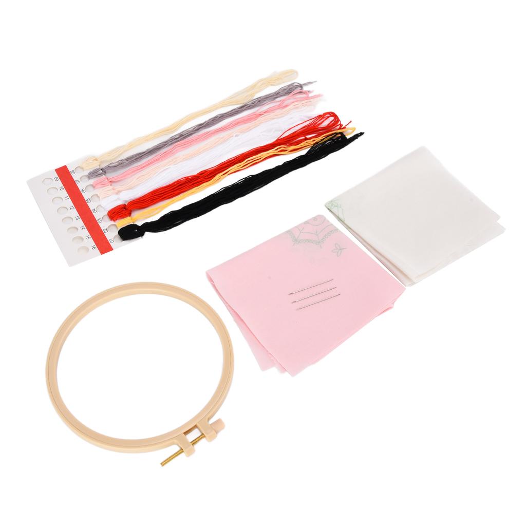 Printed Embroidery Cute Pretty Lovely Easy Use Widely Used Embroidery Kits for Home Decoration