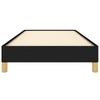 vidaXL Bettgestell ohne Matratze Schwarz 90x190 cm Stoff