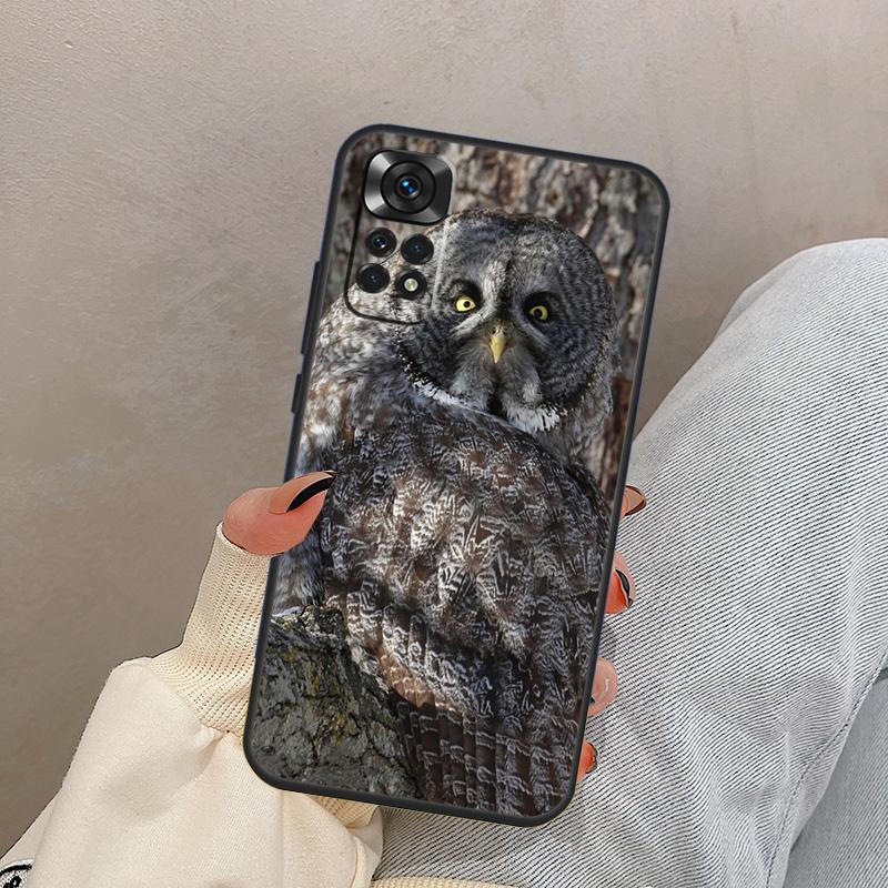 

Camouflage Owl For Xiaomi Redmi Note 14 13 9 10 11 12 15 Pro Plus Case Cover For Redmi 15 C 13C 12C 10C 14C Redmi Note 15 5G
