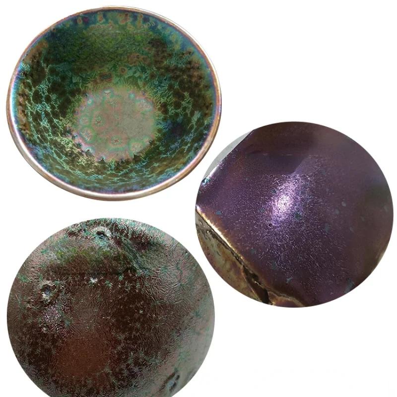 300ml Perleťový Zlatý Glazovací Médium Střední Teplota Umělecká Metalická Keramická Glazura DIY Hliněná Váza Polymerový Barvicí Pigment