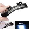 11LED Hat Brim Light Headlamp Hat Clip Lamp Night Fishing, Baseball Cap Light Running Cycling