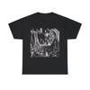 Unisex Adult T Shirt Futuristic Art Deco Robot Cityscape Optical Illusion Giant