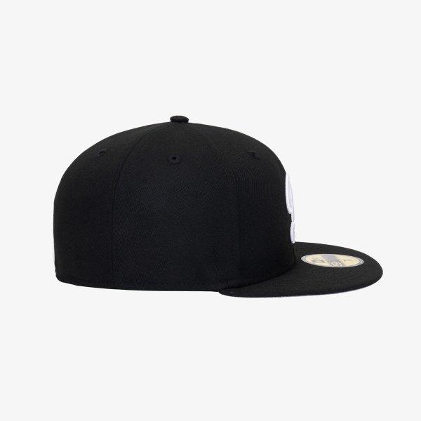 New Era Mlb La Dodgers Basic Fitted Cap bLack White