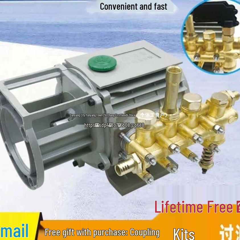 Black Cat Universal High-Pressure Washer Pump Head for Car Wash