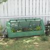 Portable Small Polytunnel, Mini Greenhouse with Mesh Windows for Indoor and Outdoor, 240x90x90cm, Green