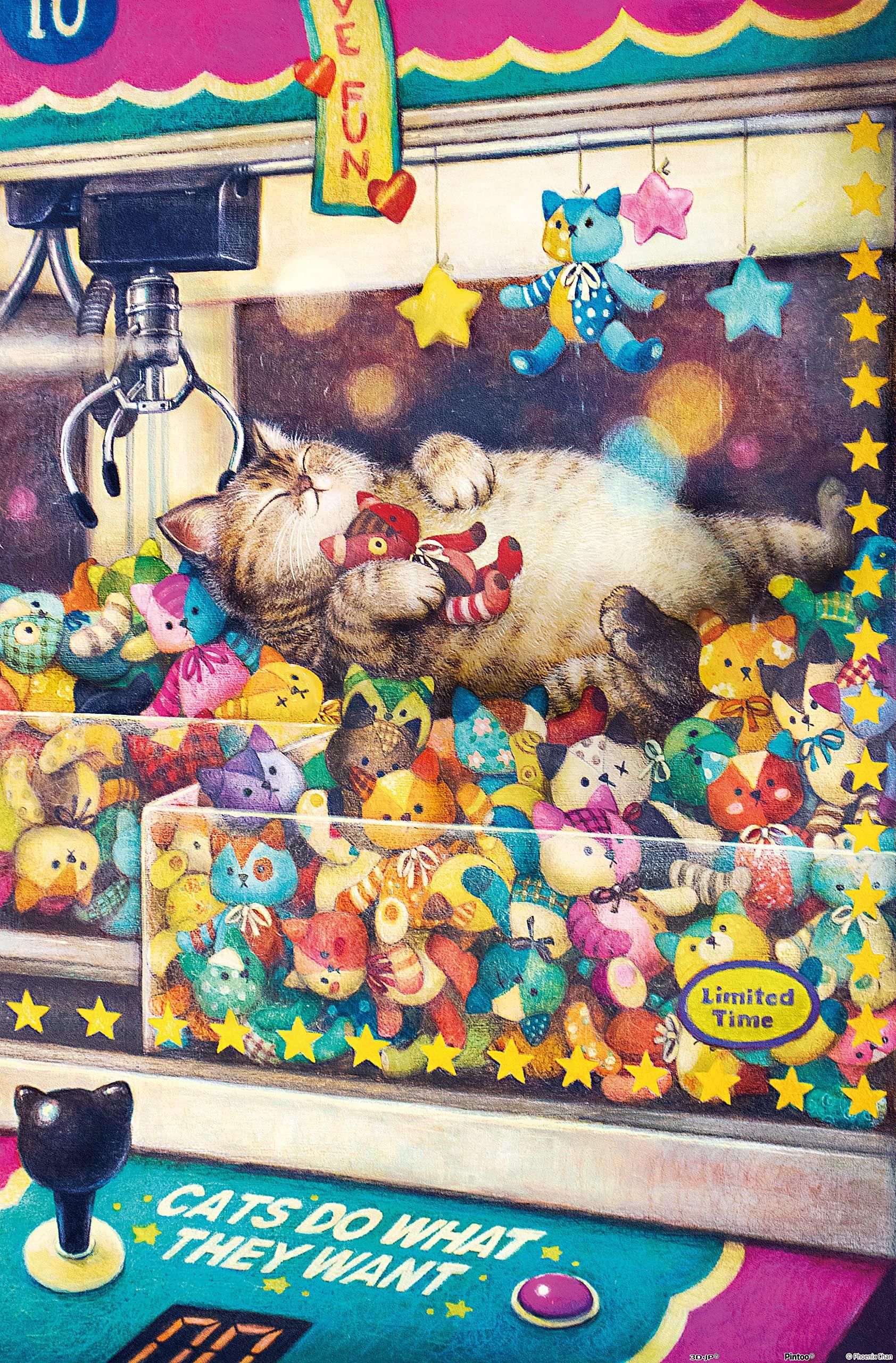 

Pinto 600-Piece Plastic Jigsaw Puzzle Phoenix Chan - Follow Your Heart (31x45cm) for Adults, Difficult, No Broken Pieces, Click-together [H2423]