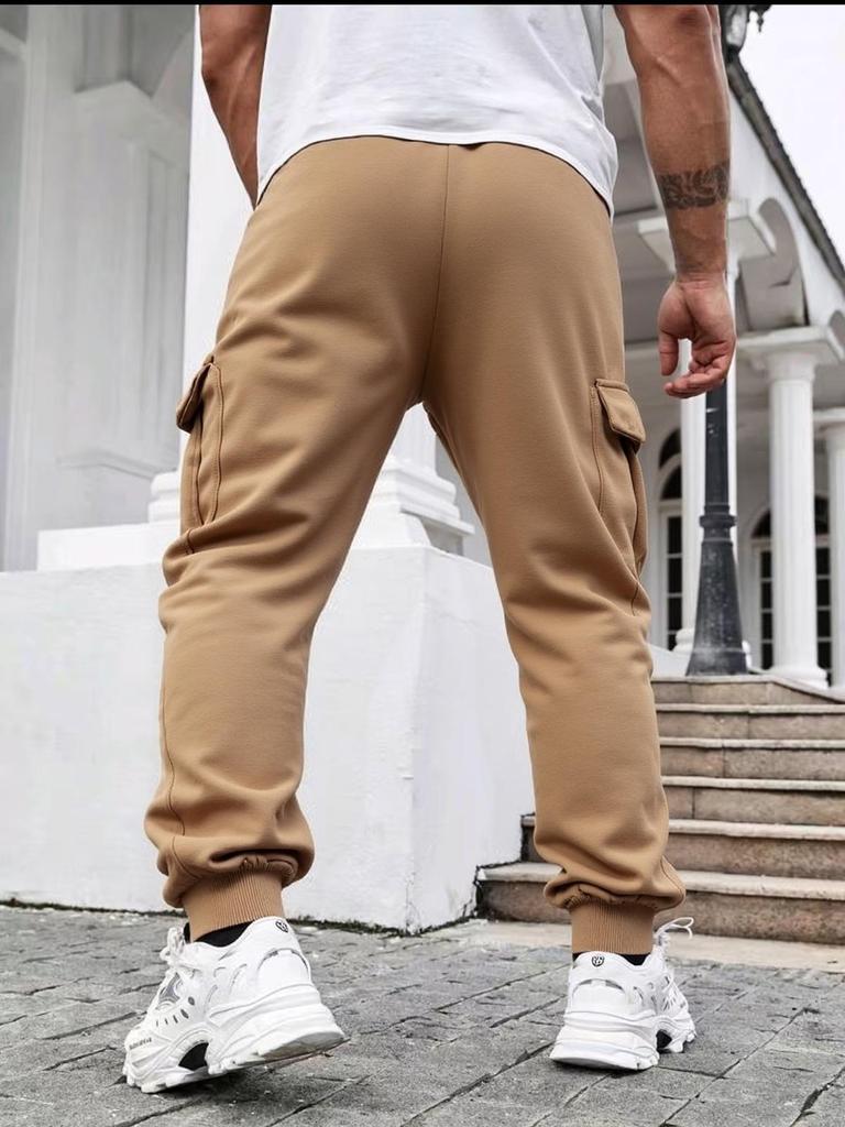 Men's Autumn-Winter Sports Casual Cargo Sweatpants