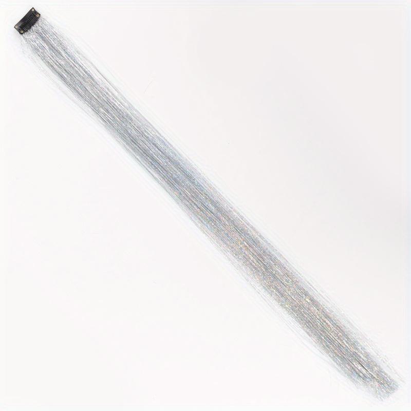 Aosiwig Long 24Inch Clip In Hair Extensions Colorful Natural Hair One Piece Fake False Hairpiece Accessories for Girls Women