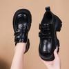 2025 New Thick Bottom Mary Jane Leather Shoes Women Autumn Design Punk Shoes Fashion Versatile Loafers Casual Shoes