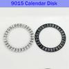 Watch Accessories Brand New Original Suitable For 9015 Movement /Black/White 3 o'clock Calendar Disc 6 o'clock Calendar Disc