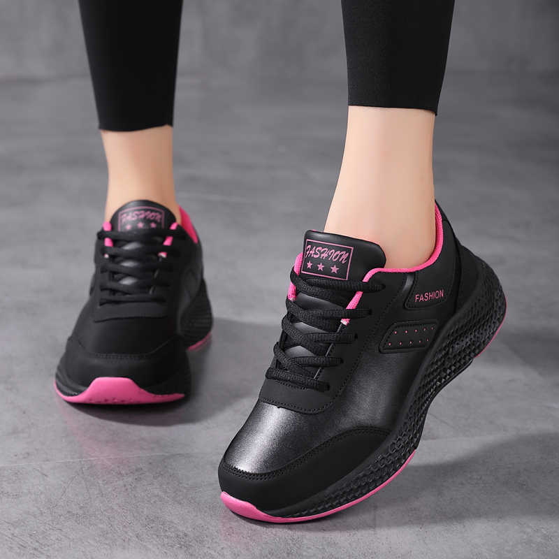 Fashion Thick Bottom Thick Heeled Sports Basketball Mining Women Hiking Tourist Shoes Sneakers Losfers Loafersy Tenes Mascolino