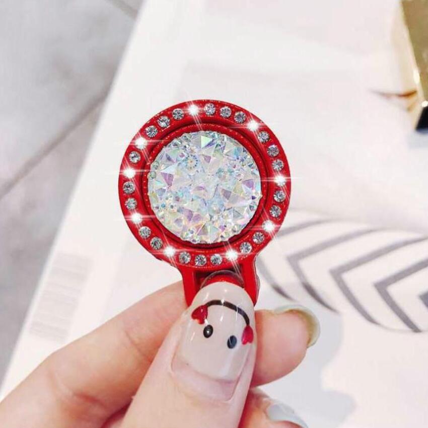 Mobile Phone Holder Mount Metal Phone Holder Glisten 360 Finger Ring Bracket Gemstone Stand
