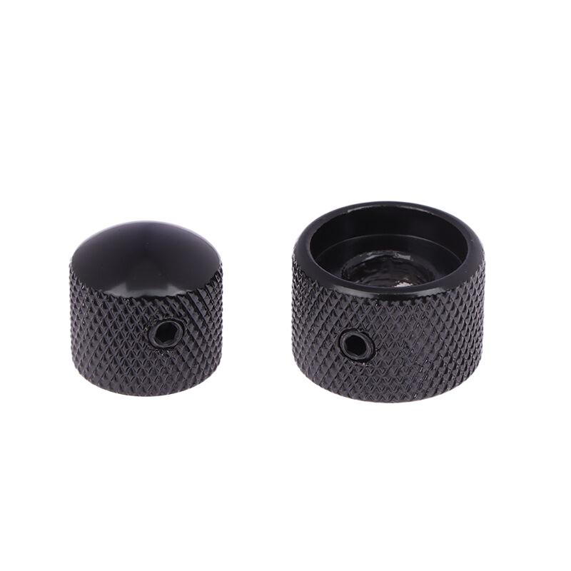 2 In 1 Dual Concentric Tone Volume Blend Control Knobs Domed Metal Volume Speed Control Knobs For Electric Guitar Bass