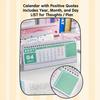 Colorful Coil Calendar Polka Dot Flip Calendar New Monthly Planner  Home Office