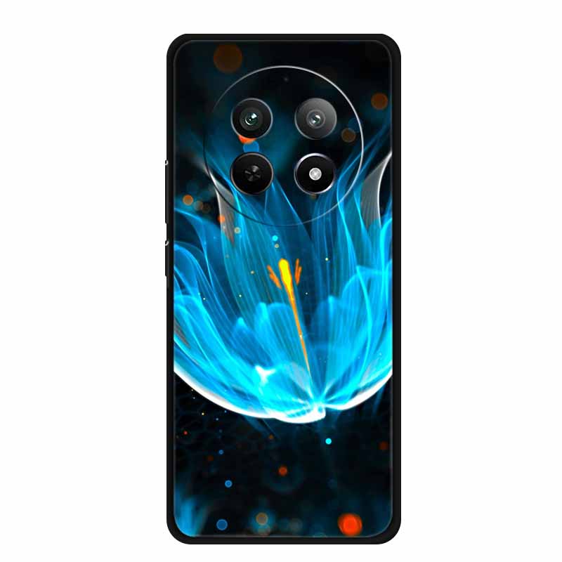 Phone Case For Realme 13 Pro Plus Case Protective Black Silicone Soft Coque For Realme13 Pro Plus Back Cover Case 13Pro Plus Bag