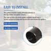 Metal Gutter To Rain Chain Connector Rainwater Guide Adapter Features Bottom V Hook for Secure Attachment