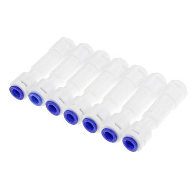 150CC To 1500CC RO Water System Waste Water Flow Regulater Restrictor 1/4" OD Hose Reverse Osmosis Quick Pipe Fittiing Plastic