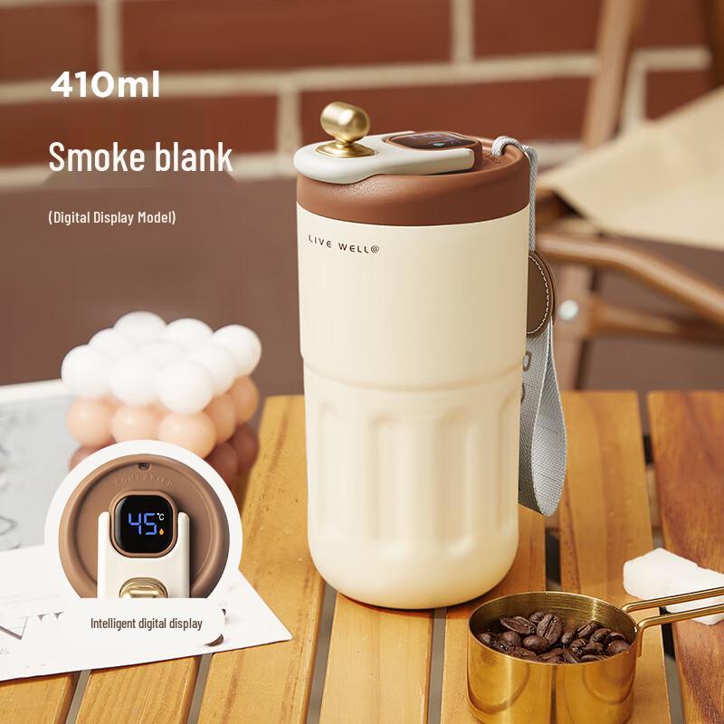 Wushengwu 410ml Smart Digital Display Thermos Mug