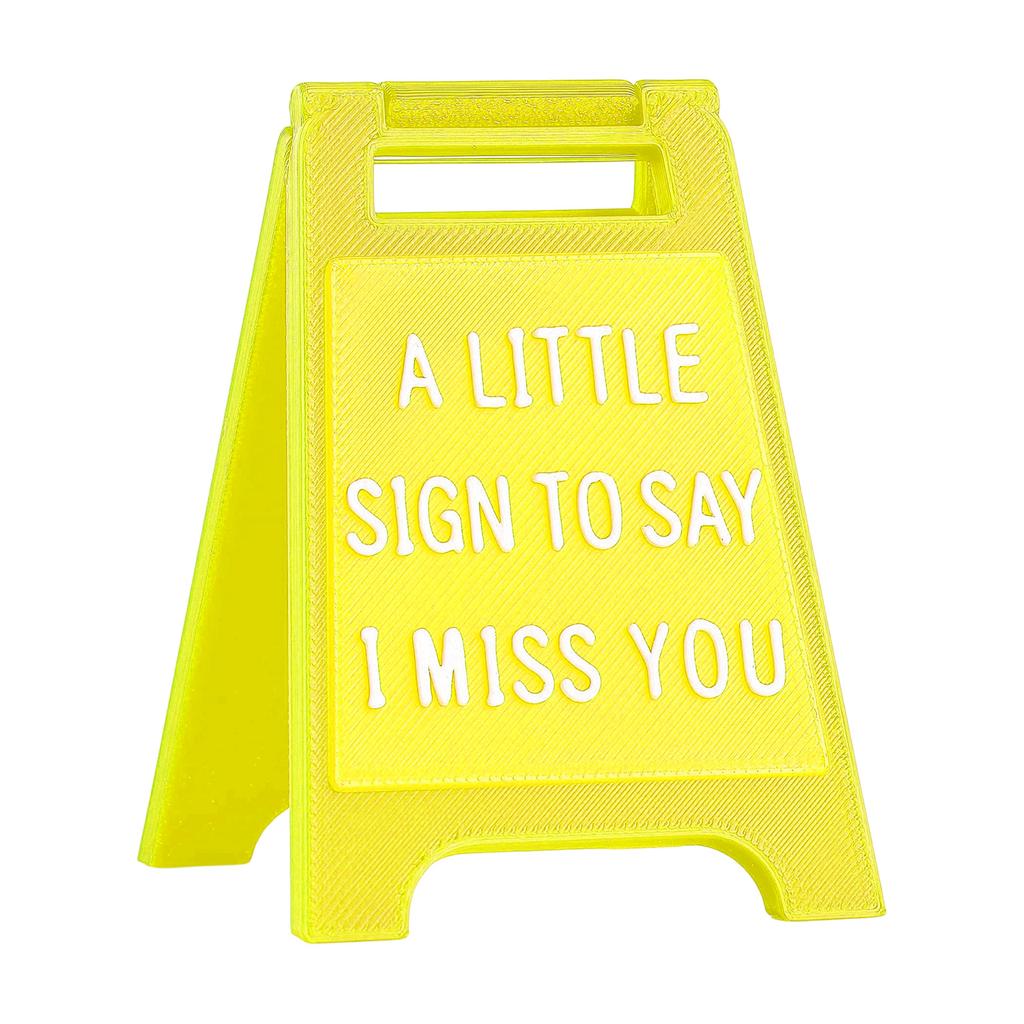 “A Little Sign To Say I Love You” , Keepsake Love Plaque, Sign For Anniversary, Valentine’s Day & Sweet Gifts
