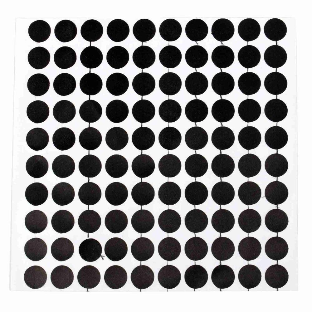 15PCS,100PCS 35MM White Ball Locator Black Billiard Point Sticker  Billiards Practice