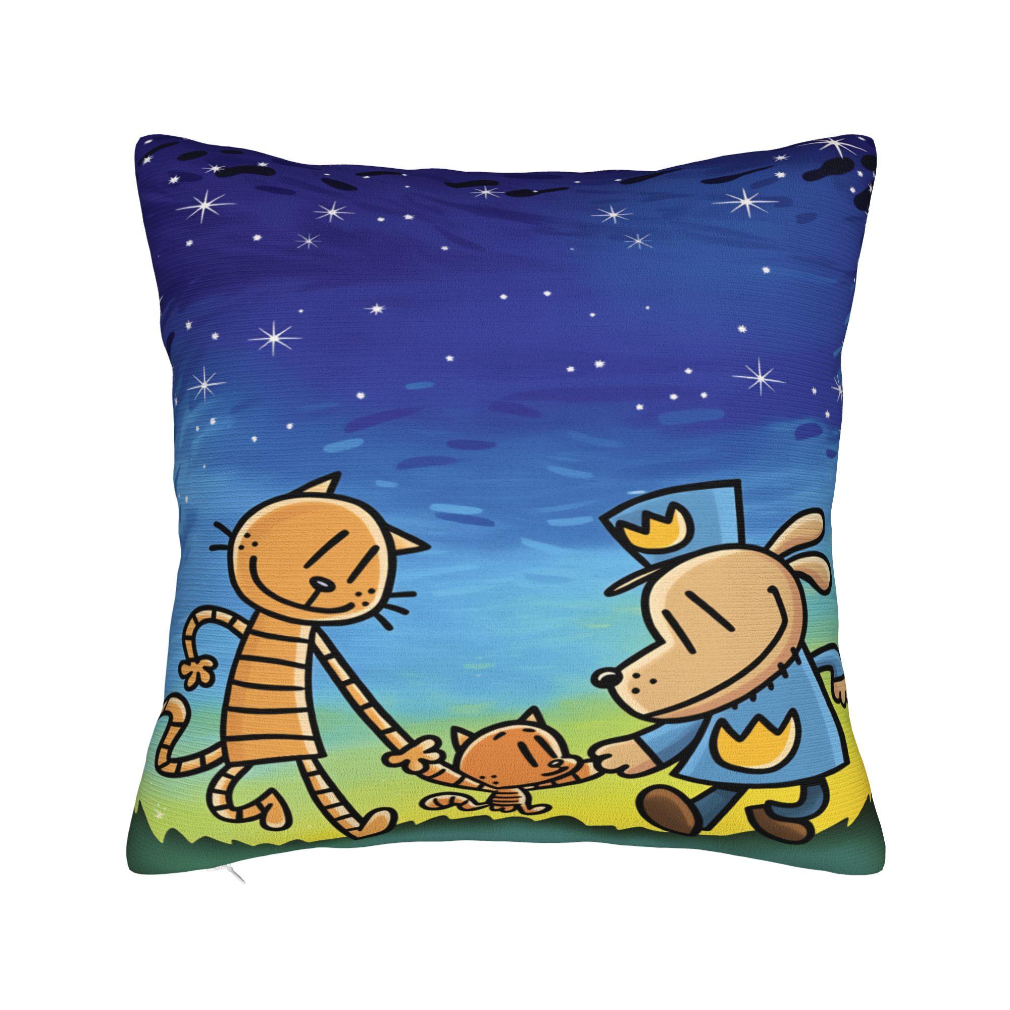 

Pillow Case D-Dog Man DogmanS Movie Comic Custom Pillow Cover For Wedding Party Home Decor Fashion Pillowcases 12x12Inch