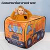 Children'S Indoor Car Engineering Car Tent Toy Play House Princess Boy Baby Game House Folding Ocean Ball Pool House