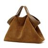 Women's Large Capacity Tote Bag 2026 New Vintage Suede Leather Spacious Crossbody Bag Commuting Versatile Trendy Premium Handbag