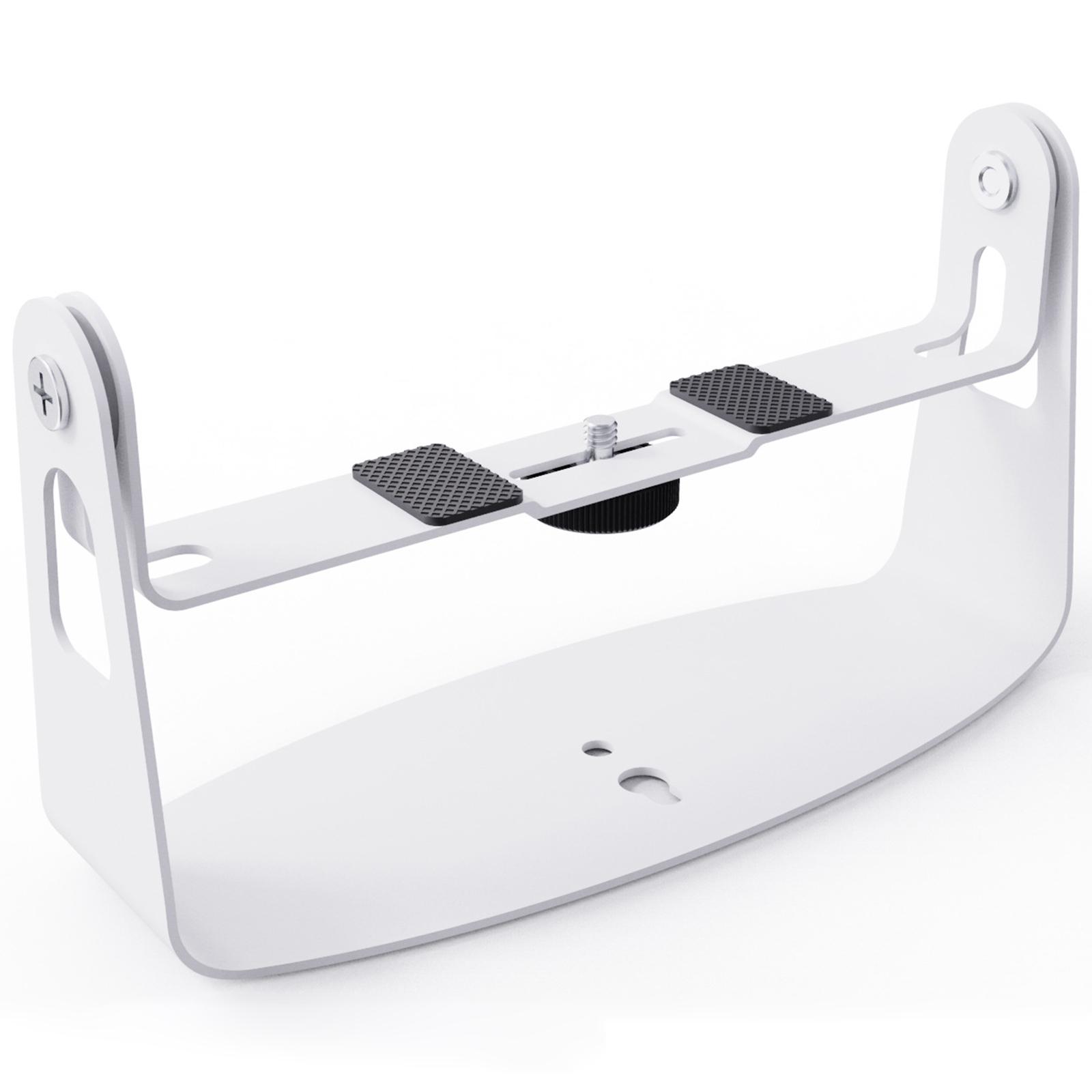 

Rotating Projector Stand Heavy Duty Metal Construction 360 Degree Adjustment Wall Ceiling Desk Mount 5kg Support білий